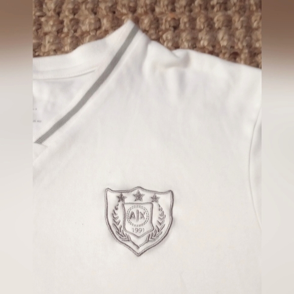 Armani Exchange V-neck T shirt - Picture 3 of 5